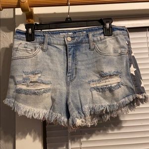 Patriotic Jean Shorts